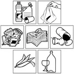 VAR Piktogramm-Aufklebersatz, 7-fach 1 Set