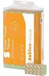 Satino by Wepa HiCycle Papierhandt&uuml;cher Tissue PT3, Recycling, V-Falz (ZZ),...