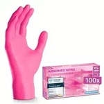 ARNOMED RAINBOW NITRIL MAGNOLIA PINK Nitrilhandschuhe pink puderfrei, VE 100...