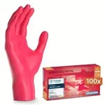 ARNOMED RAINBOW NITRIL LAVA RED Nitrilhandschuhe rot puderfrei, VE 100 St&uuml;ck...