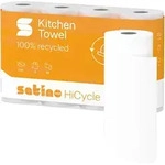 Satino by Wepa HiCycle K&uuml;chenrollen Recycling 2-lagig hochwei&szlig; 1 Pack = 32 Rollen