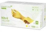 Medi-Inn Einmalhandschuhe Nitril Yellow, puderfrei 1000 St&uuml;ck M