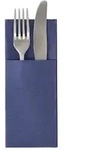 PAPSTAR Servietten "ROYAL Collection" 40 cm x 30 cm dunkelblau mit Besteckfalz 300