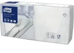 Tork 477414 Advanced Soft Lunchserviette 1/4-Falz, 32,8 x 32,5 cm, 3-lg, wei&szlig; 1