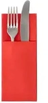 PAPSTAR Servietten "ROYAL Collection" 40 cm x 30 cm rot mit Besteckfalz 300 St&uuml;ck