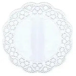 PAPSTAR Tortenspitzen rund &Oslash; 36 cm wei&szlig;, 25 x 6 St&uuml;ck 150 St&uuml;ck