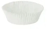 PAPSTAR Backf&ouml;rmchen rund &Oslash; 5,5 cm, 2,5 cm wei&szlig; 10000 St&uuml;ck