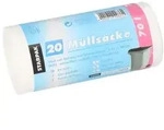 Starpak M&uuml;lls&auml;cke, HDPE 70 l 100 cm x 58 cm wei&szlig; 23 my, 25 x 20 St&uuml;ck 500...