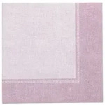 PAPSTAR Servietten "ROYAL Collection" 1/4-Falz 40 cm x 40 cm flieder "Linum", 8...
