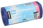 Starpak M&uuml;lls&auml;cke, HDPE 70 l 100 cm x 58 cm blau 23 my, 25 x 20 St&uuml;ck 500...