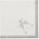 PAPSTAR Servietten "ROYAL Collection" 1/4-Falz 40 cm x 40 cm silber...