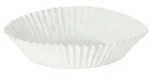 PAPSTAR Backf&ouml;rmchen rund &Oslash; 6,5 cm, 2 cm wei&szlig; 8000 St&uuml;ck