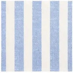 PAPSTAR Servietten "ROYAL Collection" 1/4-Falz 40 cm x 40 cm blau "Lines", 8 x...