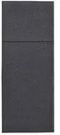 PAPSTAR Servietten "ROYAL Collection" 40 cm x 30 cm schwarz mit Besteckfalz 300