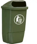 Vepa Bins h74 Au&szlig;enbeh&auml;lter 50 Liter 1 Einwurf&ouml;ffnung gr&uuml;n