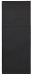 Starpak Bestecktaschen, Airlaid 40 cm x 48 cm schwarz "Premium" mit Besteckfalz...