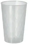 Starpak Mehrweg-Gl&auml;ser f&uuml;r Apfelwein 0,25 l &Oslash; 7 cm, 10,5 cm unzerbrechlich...