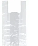 Starpak Hemdchen-Tragetaschen, HDPE 48 cm x 22 cm x 12 cm transparent Knotenbeutel