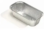 Starpak Schalen, Alu + Einlegedeckel, PP-beschichtet eckig 1,5 l 7 cm x 13 cm x...