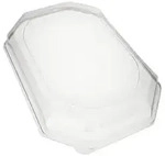 Starpak Deckel f&uuml;r Servierplatten, PET 54 cm x 35 cm x 6,3 cm transparent 50 St&uuml;ck