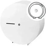 Racon MW GR Toilettenpapierspender Metall wei&szlig; Maxi Jumbo 1 Spender