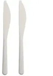 PAPSTAR "Circulware by Haval" Mehrweg-Messer PP-MF 18,5 cm wei&szlig; extra stabil...