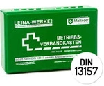 Leina Kleiner Betriebsverbandkasten Gr&uuml;n DIN 13157 1 Set