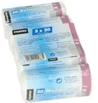 Starpak Kosmetik-M&uuml;llbeutel LDPE 5 l 44 cm x 36 cm wei&szlig; 1000 St&uuml;ck