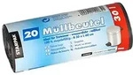 Starpak M&uuml;llbeutel, LDPE 30 l 60 cm x 50 cm grau, 20 x 20 St&uuml;ck 400 St&uuml;ck