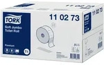 Tork 110273 Premium Toilettenpapier weich Midi Jumbo Gro&szlig;rolle T1 wei&szlig; 2-lagig, 360