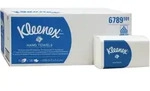 Kleenex 6789 Papierhandt&uuml;cher Interfold V-Falz, 21,5 x 21,2 cm, 2-lagig, wei&szlig; 1