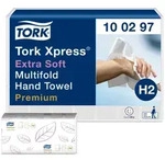 Tork 100297 Premium Papierhandt&uuml;cher interfold, hochwei&szlig; 21 x 34 cm 1 Karton = 2100