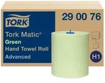 Tork 290076 Matic gr&uuml;nes Rollenhandtuch Advanced, 150 Meter 1 Karton = 6 Rollen