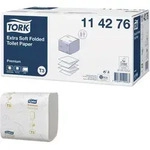 Tork 114276 Premium Extra-Weiches Toilettenpapier Einzelblatt T3 2-lagig 1 Karton =