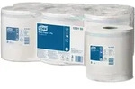 Tork 120155 Standard-Papierwischt&uuml;cher M2, 1-lagig, 300 Meter 1 Pack = 6 Rollen