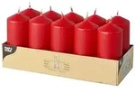 Starpak Stumpenkerzen &Oslash; 40 mm, 90 mm rot 40 St&uuml;ck
