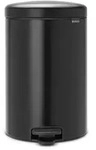 Brabantia newIcon Tretm&uuml;lleimer 20 Liter schwarz