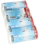 Starpak M&uuml;llbeutel, HDPE 25 l 52 cm x 50 cm transparent 960 St&uuml;ck