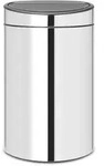 Brabantia Touch New Abfallbeh&auml;lter 40 Liter Edelstahl gl&auml;nzend poliert