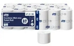 Tork 472199 Advanced Toilettenpapier Midi-Rolle Recycling h&uuml;lsenlos T7 2-lagig...