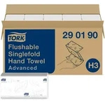 Tork 290190 Advanced Papierhandt&uuml;cher Zellstoff V-Falz 23 x 23 cm 2-lagig, wei&szlig; 1