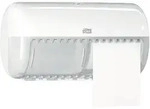 Tork Elevation Spender f&uuml;r Kleinrollen-Toilettenpapier 2 Rollen T4 wei&szlig;