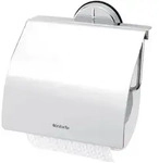 Brabantia Edelstahl-Toilettenpapierhalter f&uuml;r 1 Rolle Edelstahl gl&auml;nzend poliert
