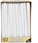 Starpak Leuchterkerzen &Oslash; 2,2 cm, 25 cm wei&szlig; 100 St&uuml;ck
