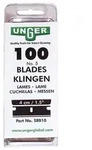 Unger Karbon Ersatzklingen f&uuml;r Glasschaber 1 Packung = 100 St&uuml;ck