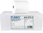 FUNNY Handtuchrolle Autocut 2-lagig, hochwei&szlig;, 130 Meter, 21 cm 1 Karton = 6...