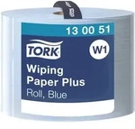 Tork 130051 Premium Starke Mehrzweck-Papierwischt&uuml;cher, blau W1, 2-lagig, 510...