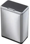EKO Mirage Sensor Bin automatischer M&uuml;lltrenner 2x20 Liter Edelstahl matt,