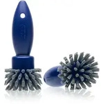 Steckdosenb&uuml;rste Sauba UNO 90mm blau-grau 1 St&uuml;ck