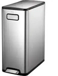 EKO Ecofly Tretm&uuml;lleimer Edelstahl 45 Liter Edelstahl matt, AFP-beschichtet
